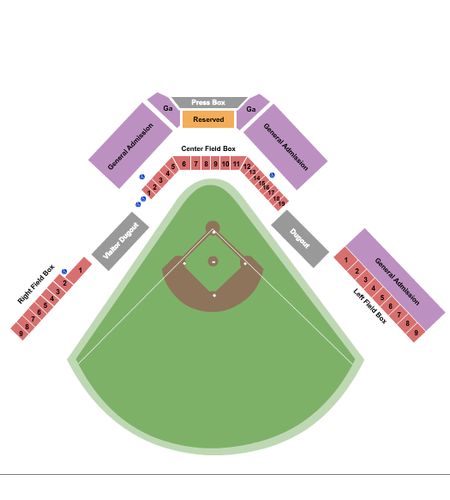 Pat Kenelly Diamond at Alumni Field