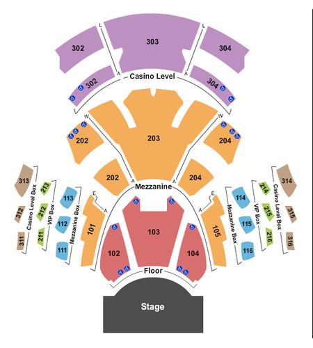 Pearl Concert Theater At Palms Casino Resort