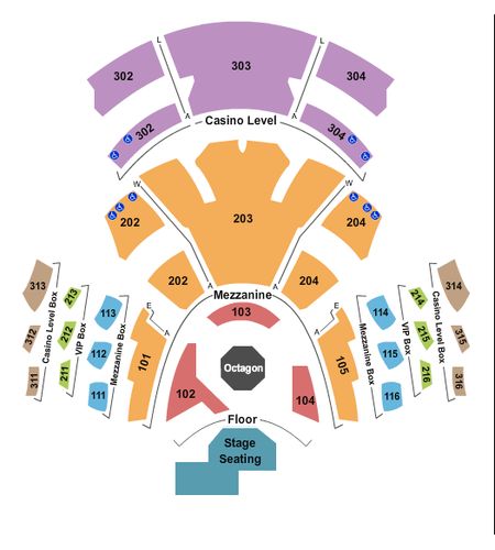 Pearl Concert Theater At Palms Casino Resort