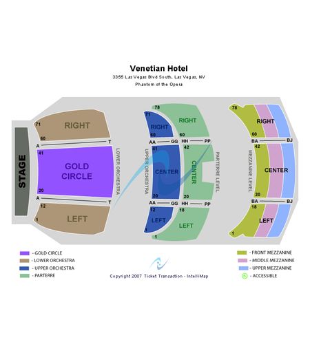 Phantom Theatre - Venetian Hotel & Casino