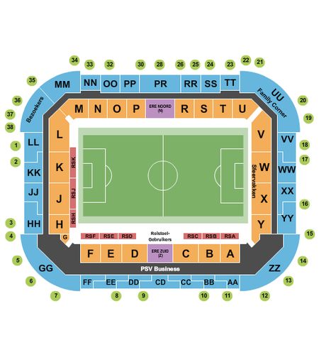 Philips Stadion Eindhoven