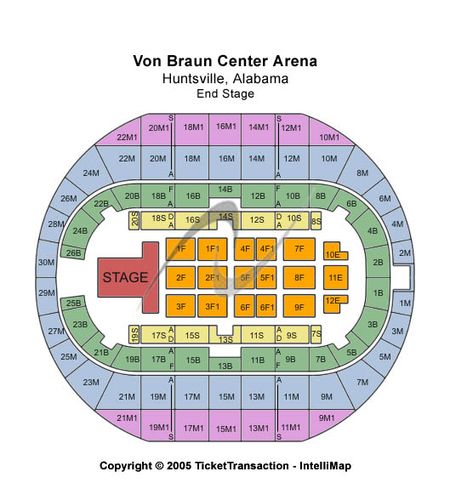 Propst Arena At the Von Braun Center
