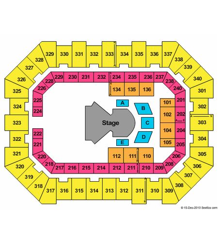 Raising Cane's River Center Arena