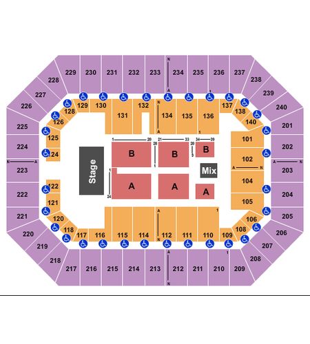 Raising Cane's River Center Arena