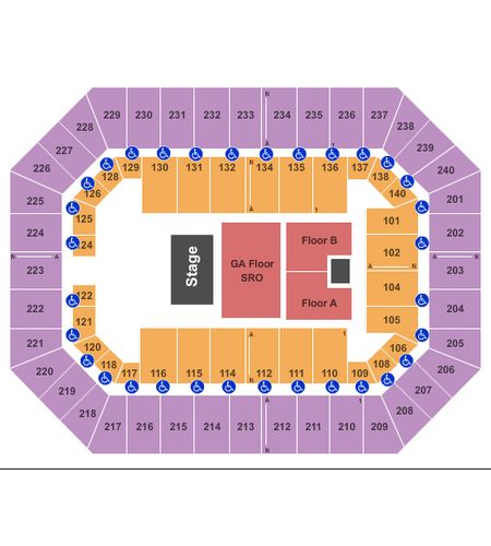 Raising Cane's River Center Arena
