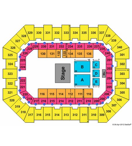 Raising Cane's River Center Arena