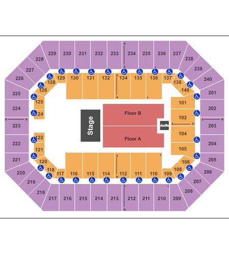 Raising Cane's River Center Arena
