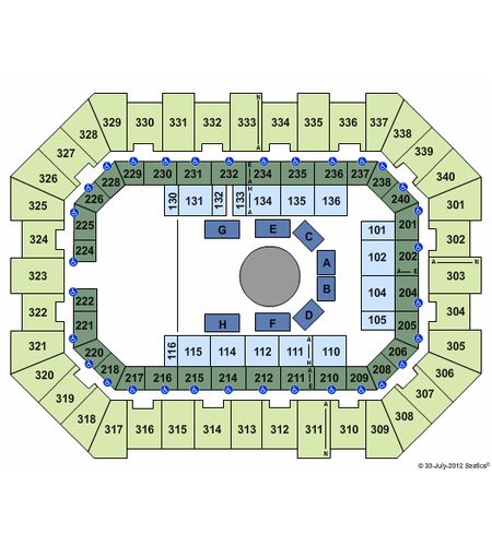 Raising Cane's River Center Arena