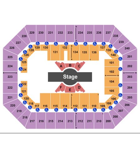 Raising Cane's River Center Arena