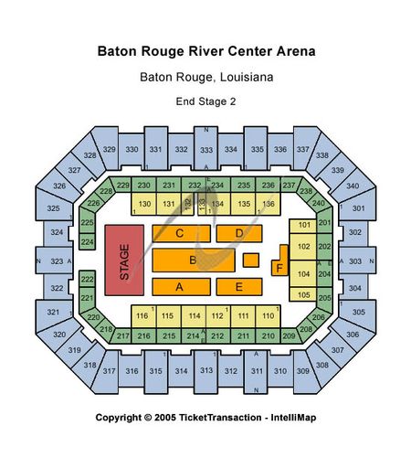 Raising Cane's River Center Arena