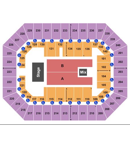 Raising Cane's River Center Arena