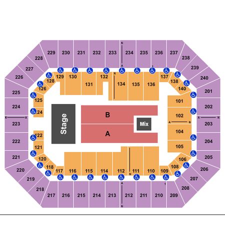 Raising Cane's River Center Arena