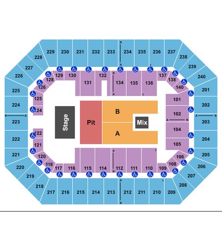 Raising Cane's River Center Arena