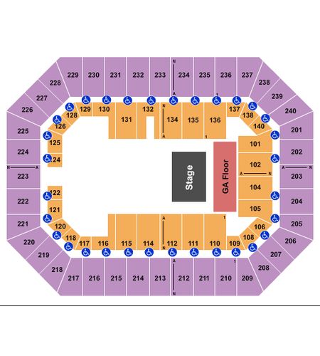 Raising Cane's River Center Arena