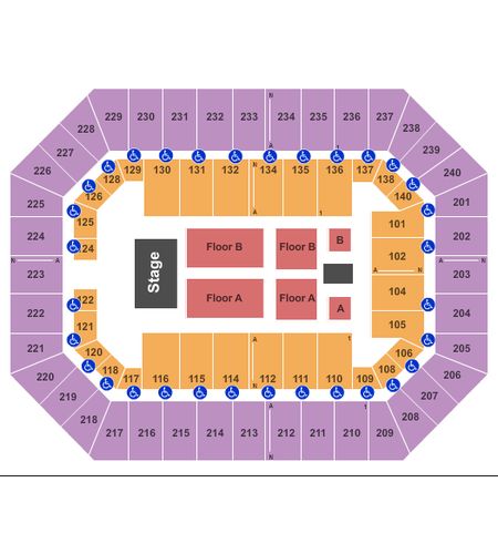 Raising Cane's River Center Arena