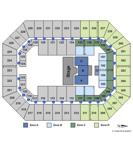 Raising Cane's River Center Arena