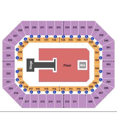 Raising Cane's River Center Arena