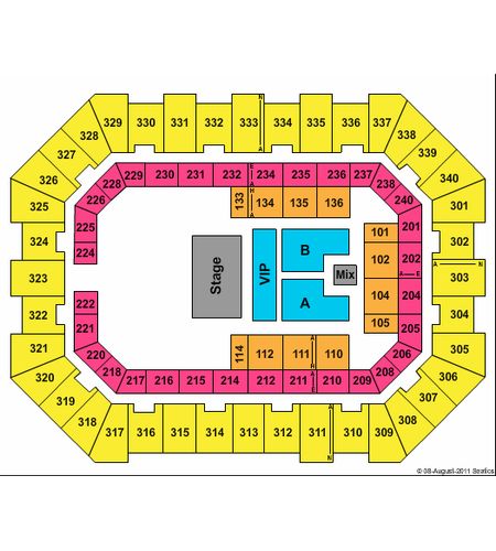 Raising Cane's River Center Arena