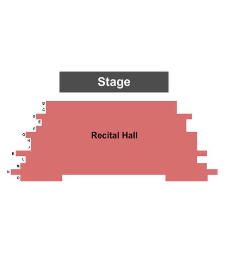 Recital Hall at Staller Center For The Arts