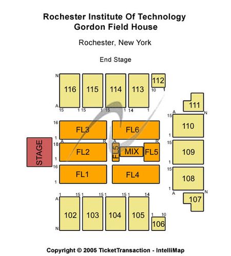 Rochester Institute Of Technology - Gordon Field House