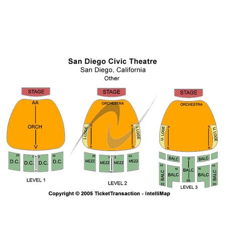 San Diego Civic Theatre