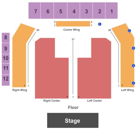 sands bethlehem event center tickets sands bethlehem event center sands bethlehem seating chart