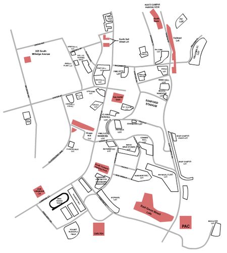 Sanford Stadium Parking Lots