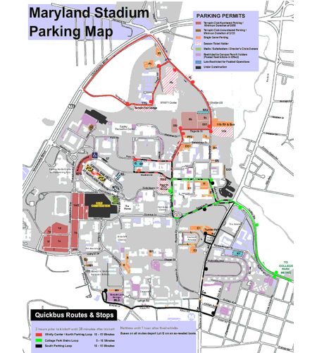 SECU Stadium Parking
