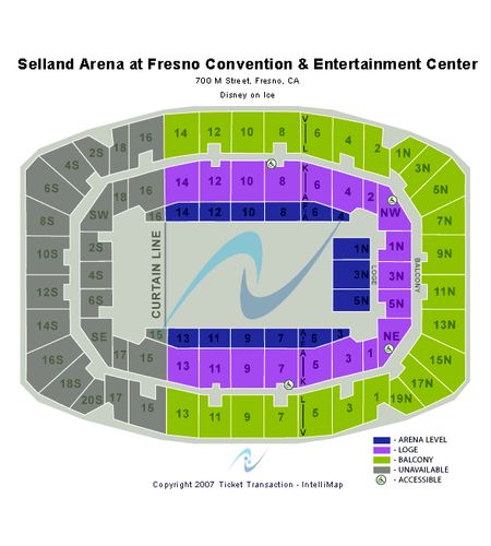 Selland Arena at Fresno Convention Center