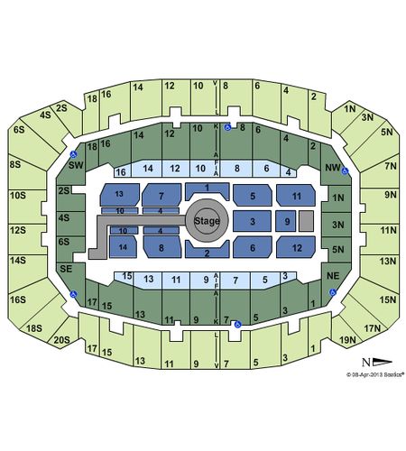 Selland Arena at Fresno Convention Center