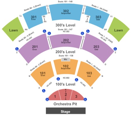 st augustine amphitheatre tickets st augustine amphitheatre in saint augustine amphitheatre seating chart