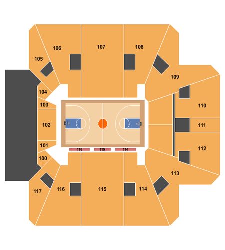 Strahan Arena at the University Events Center