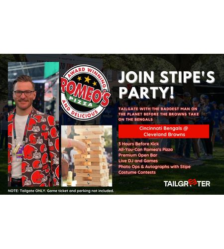 Stripe Miocic Tailgate