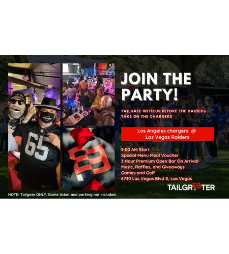 Tailgreeter All-Inclusive Tailgate - Allegiant Stadium