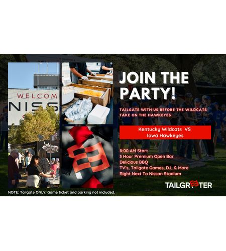 Tailgreeter All-Inclusive Tailgate - Nissan Stadium