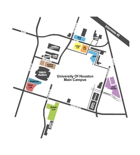 TDECU Stadium - Parking Lots
