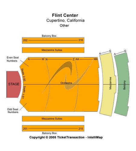 The Flint Center for the Performing Arts
