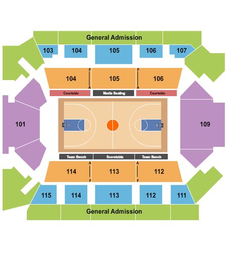The McGuirk Arena At John G. Kulhavi Events Center
