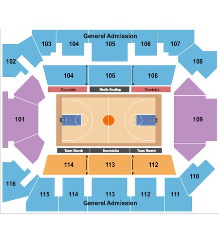 The McGuirk Arena At John G. Kulhavi Events Center