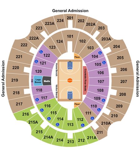The Super Pit At UNT Coliseum