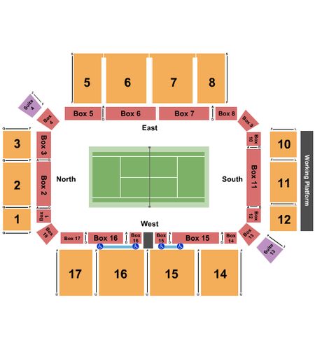 The Wake Forest Tennis Center