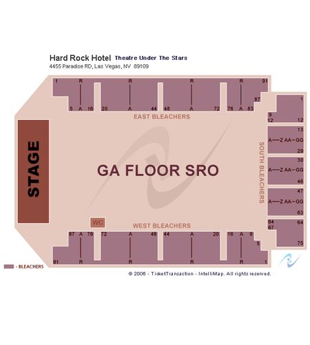 Theatre Under The Stars At Hard Rock Hotel & Casino