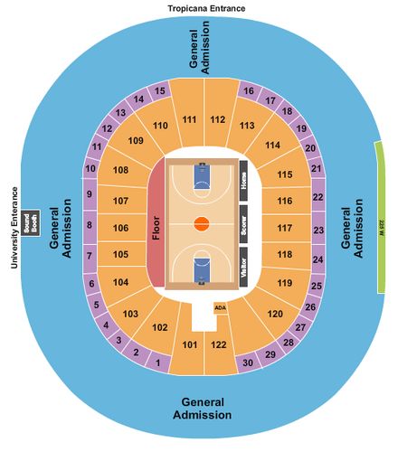 Thomas & Mack Center