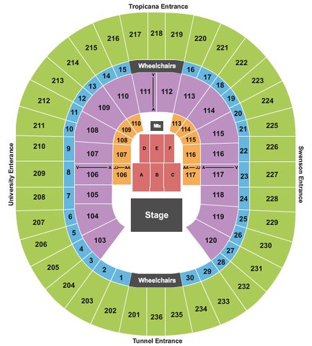 Thomas & Mack Center