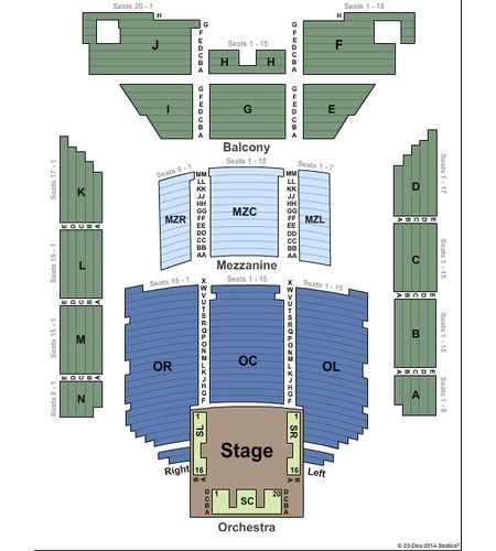 Thomas Wolfe Auditorium at Harrah's Cherokee Center