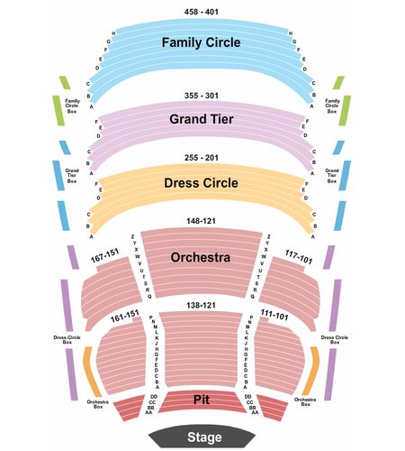 Thrivent Financial Hall At Fox Cities Performing Arts Center