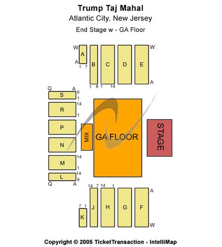 Trump Taj Mahal - Xanadu Showroom