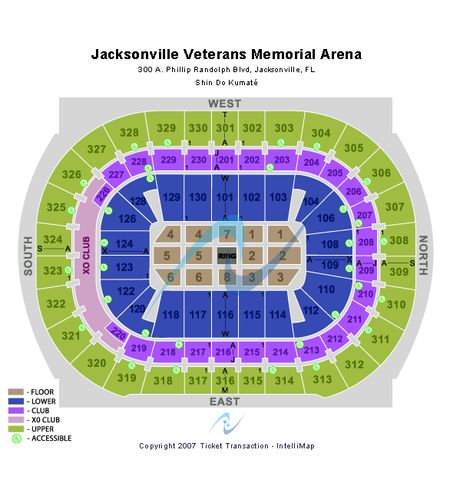 Jacksonville Veterans Memorial Arena