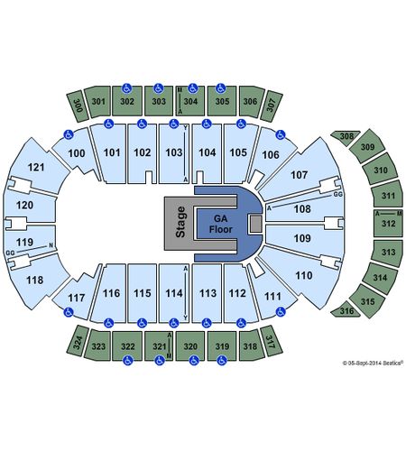 Jacksonville Veterans Memorial Arena